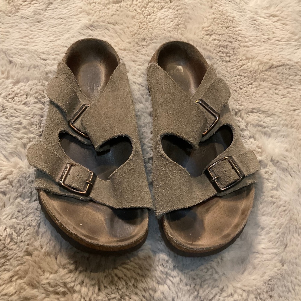 Birkenstock Tatami Size 36 Arizona Suede Strap Adjustable Buckle Comfort Sandals